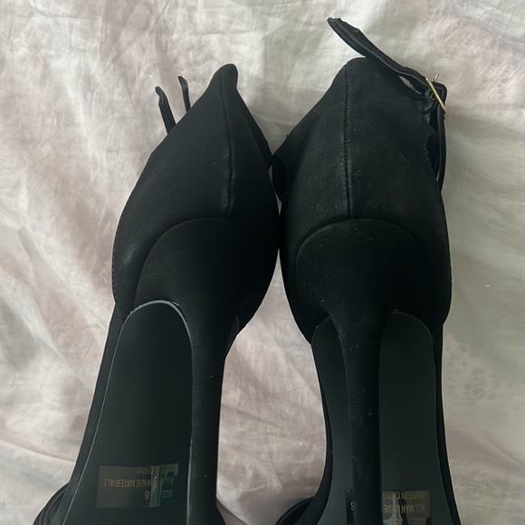 Charlotte Russe Black Suede Heels - Picture 7 of 7